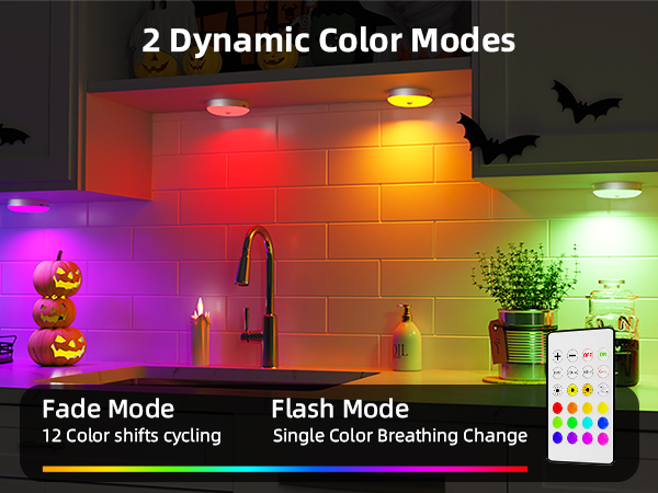 EZVALO Under Cabinet Lighting,1000mAh Rechargeable Puck