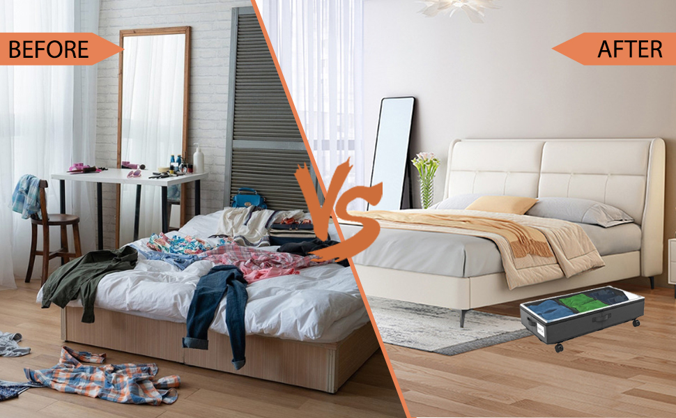 under the bed storage