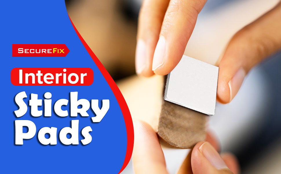 160pcs Interior Sticky Pads 20mm Double Sided Sticky Pads Heavy Duty