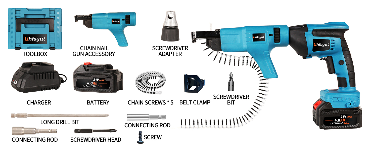 List of dry wall nail gun products