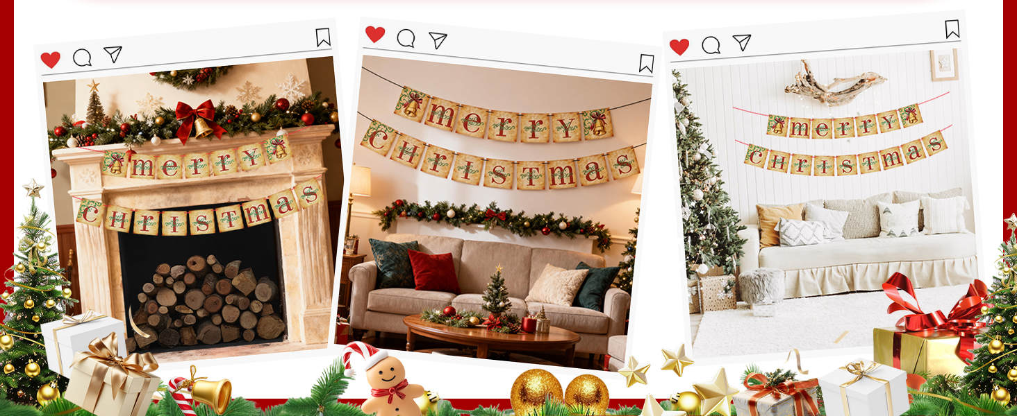 merry christmas banner