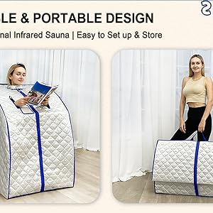 Portable Infrared Sauna Spa