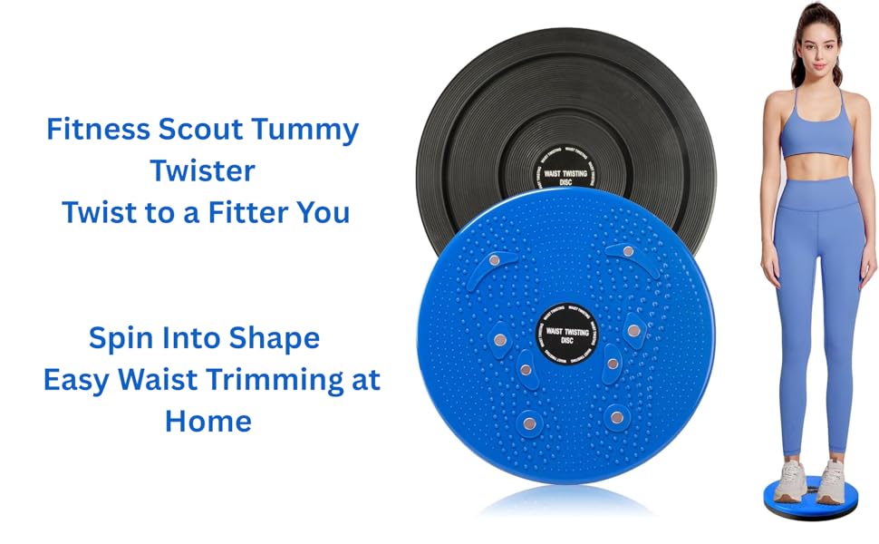 Buy Now Fitness Scout Tummy Waist Twister Magnetic Disk Body Shapers 8 Twister