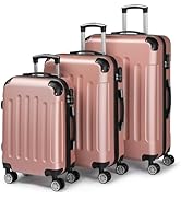 LEADZM Reisekoffer Set 3 Teilig + 4 Rollen + Zahlenschloss | Silbergrau für Business Reisen (Style 1)  
LEADZM ABS Reise 7dc54fbc Fc11 4e2d 9236 393291ae8611. AC SR166,182