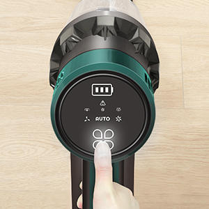 ULTENIC U11 Pro - Cordless Vacuum Cleaner - 25000Pa - 4 In 1 - LED - 2200mAh Detachable Battery And 50Mins Runtime For Hard Floor Carpet Car Pet Hair 18 Led touch screen