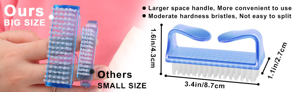Handle Grip Nail Brush