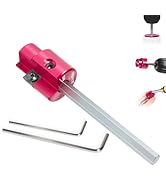 Premium 1/2'' PVC Pipe Reamer with 1/4-Inch Hex Shaft, Plastic Pipe Fitting Reamer for Sch. 40 PV...