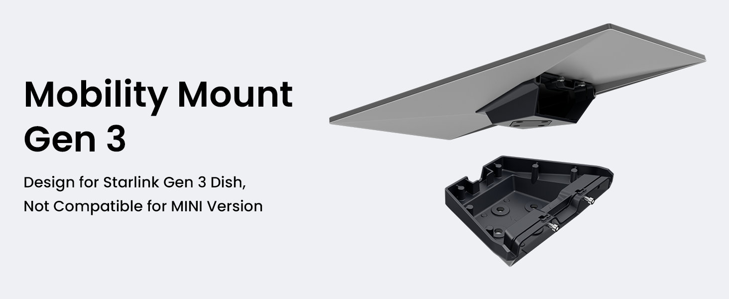 starlink flat mount