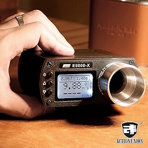 Amazon | ACTIONUNION E9800-X 弾速計 クロノグラフ 初速計 簡単