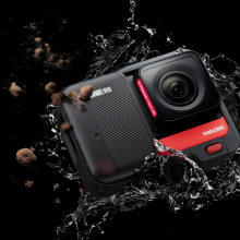 お*ま様 ★極美品★インスタ360/INSTA360 ONE RS 4K版 送料 Insta360 ONE RS 4K Edition 本体+4Kブーストレンズ アクション