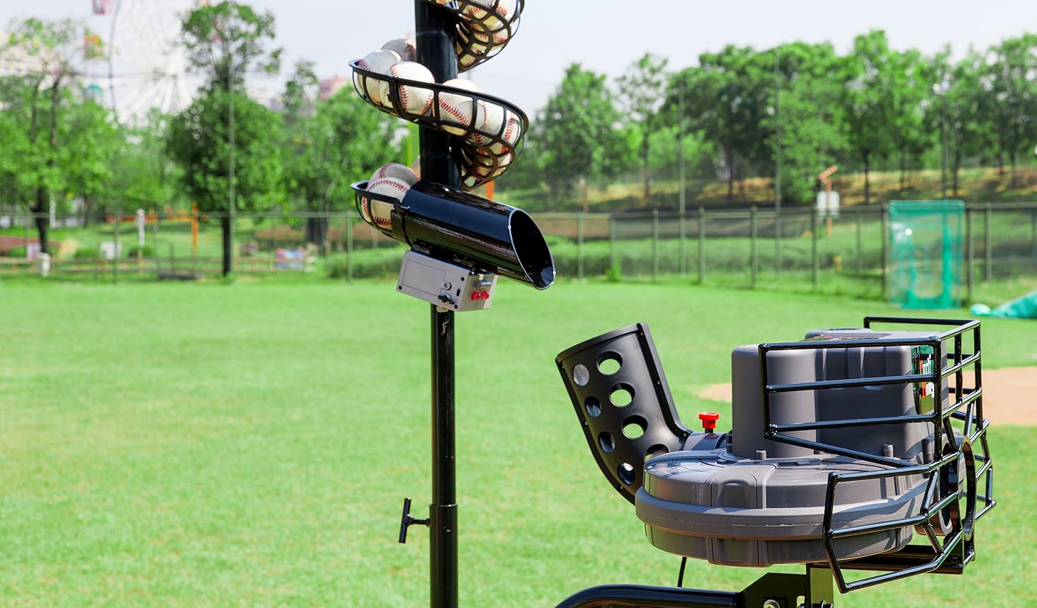 Furlihong 777BHB 2 in 1 Automatic Baseball Pitching