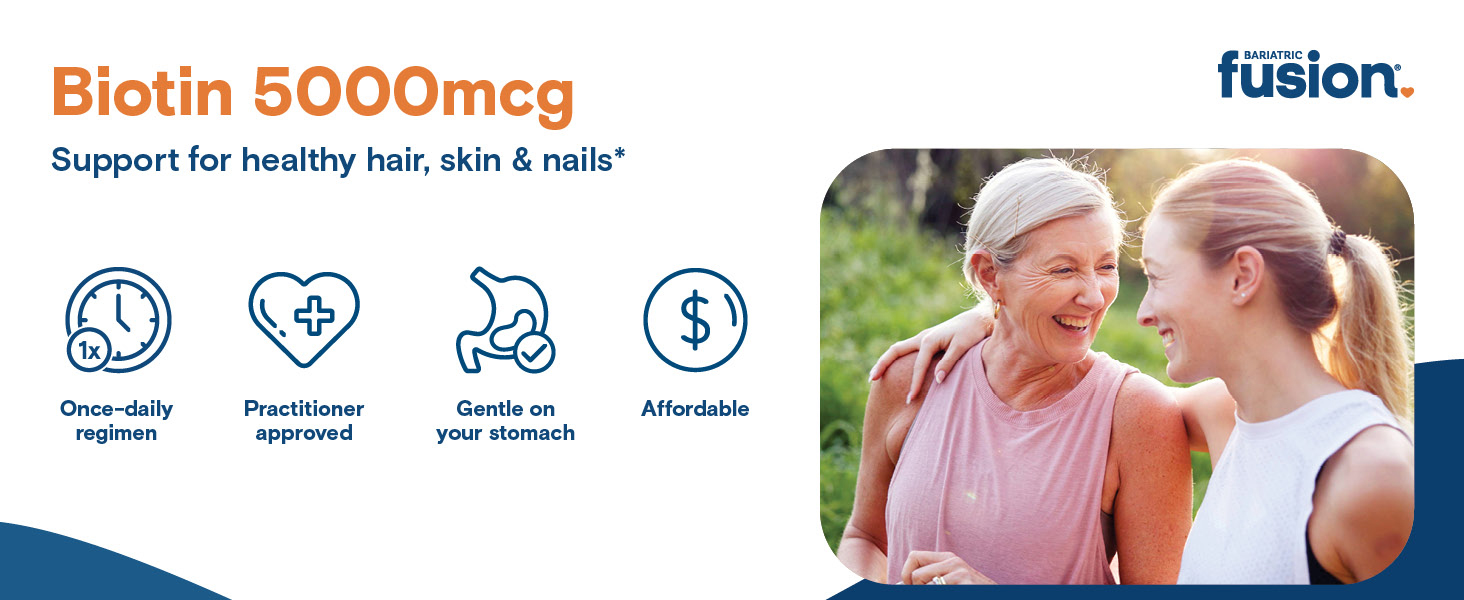 Bariatric Fusion Biotin Supplement