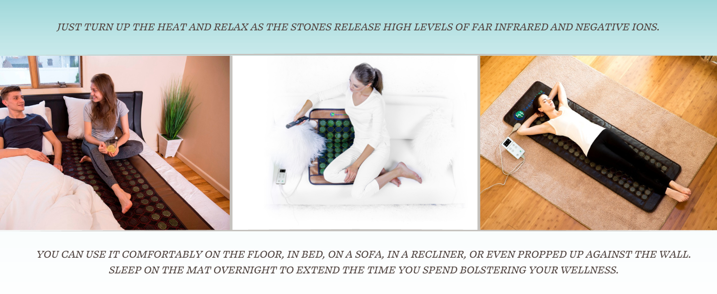 HealthyLine Far Infrared Heating Pad Natural Jade and