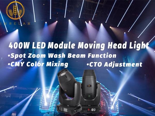 Amazon.com: IMRELAX 400W LED Moving Head Light 4-in-1 Beam Spot