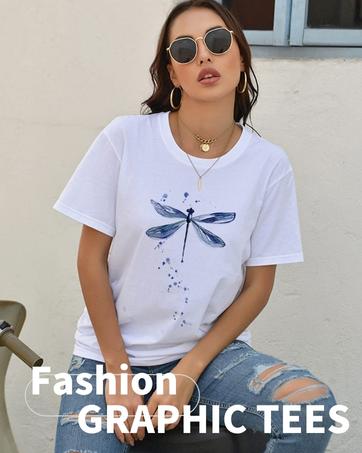 graphic tees for  women