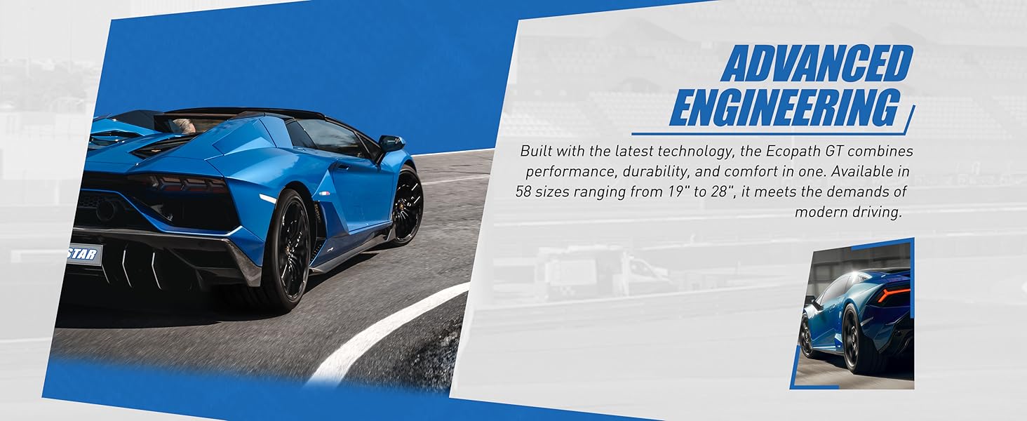 ULTRA HIGH PERFORMANCE repalcement car Tire