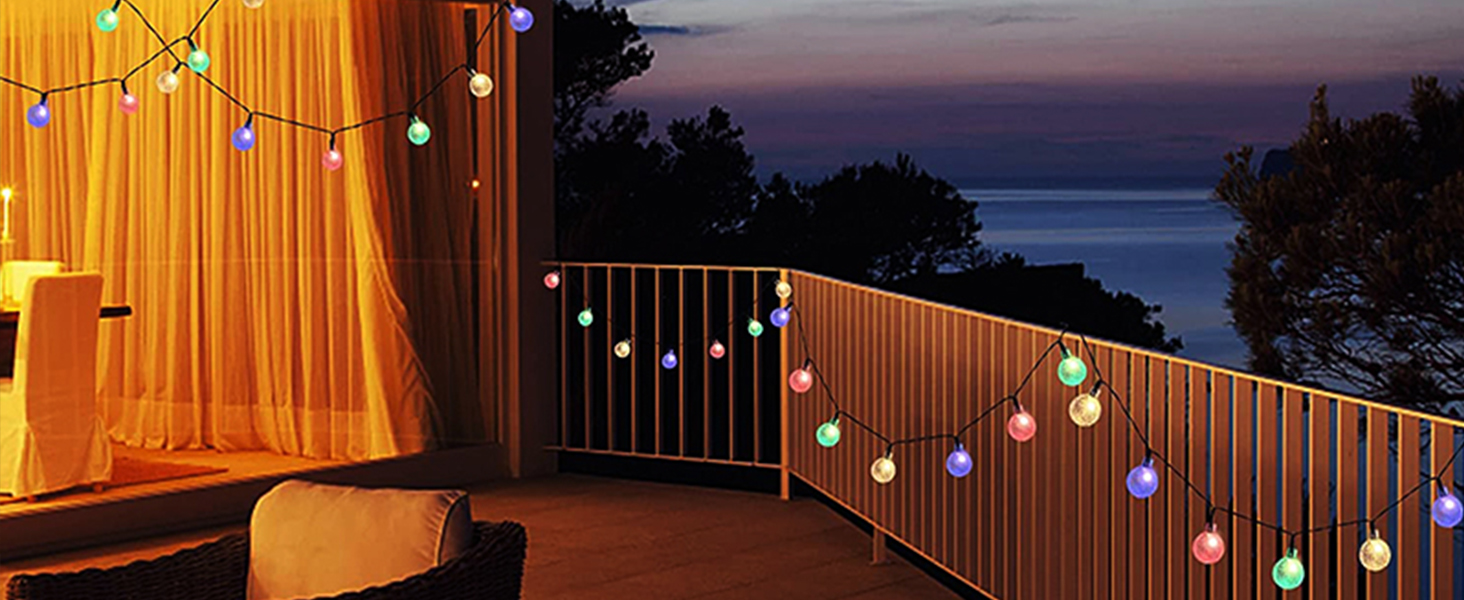 solar string lights
