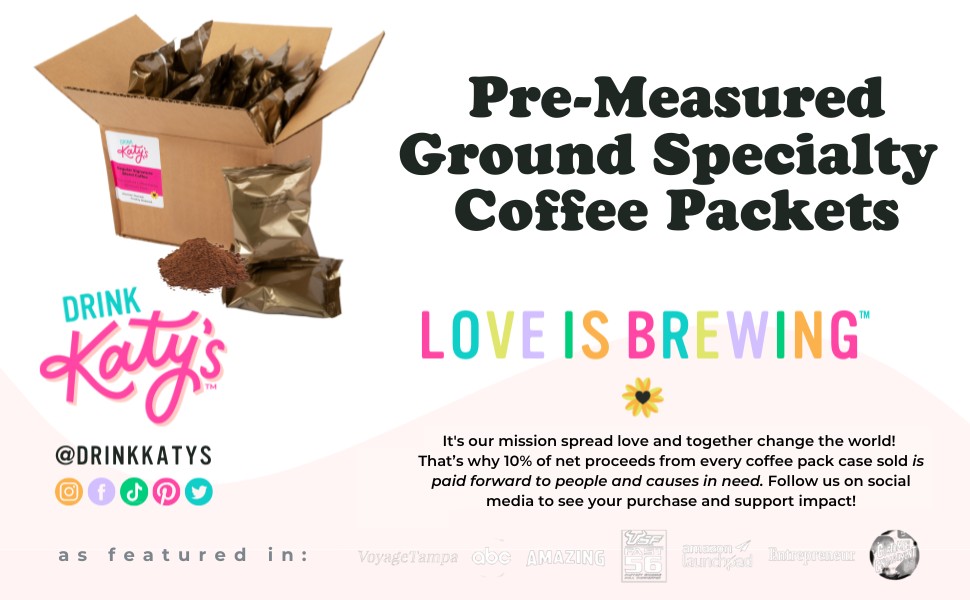 Ground coffee pack Pre ground coffee pack