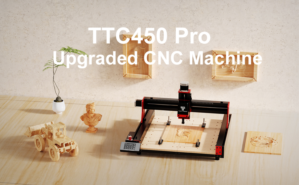 CNC Router Machine TTC450 Pro for Woodworking