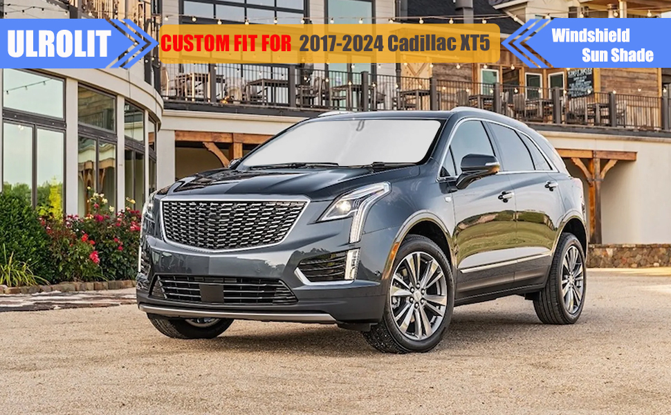 ULROLIT Windshield Sun Shade for 20172024 Cadillac XT5