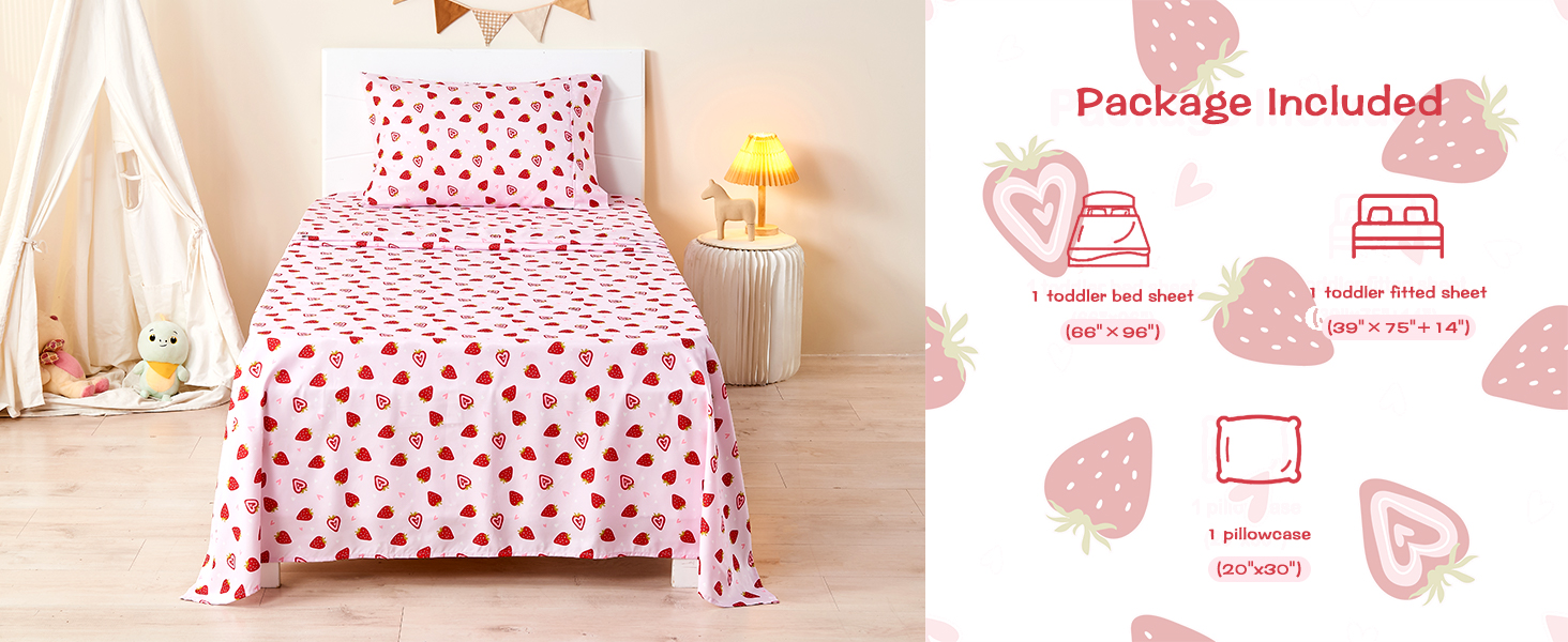 kids sheet set for girls