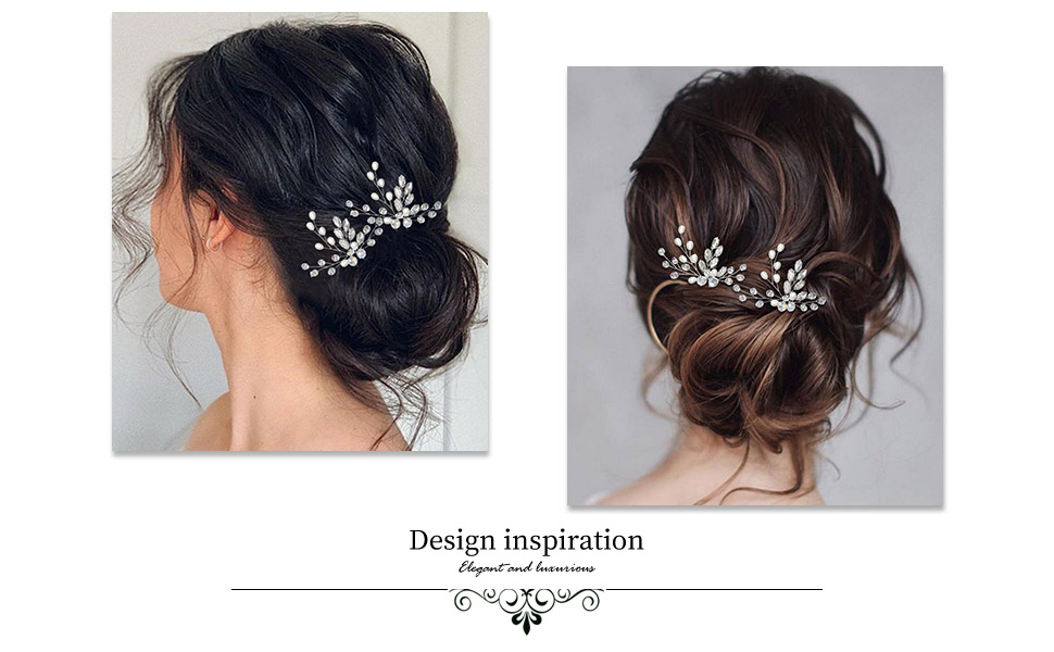 Bridal hair pieces
