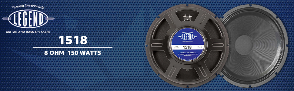 Amazon.com: Eminence Legend 1518 15