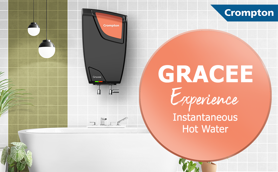Buy Crompton Gracee 5L Instant Water Heater (Geyser) Online at Low