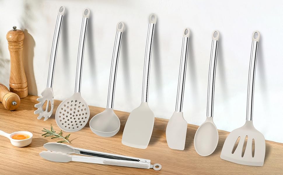 8 pieces kitchen utensils set