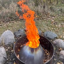 Enjoy your giant, awe-inspiring flames!