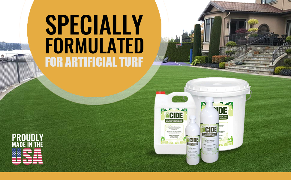 URICIDE Uricide Remove Pet Urine Smells from Artificial Turf. Makes