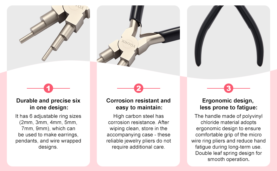 bail making pliers for jewelry making ,looping pliers for jewelry making