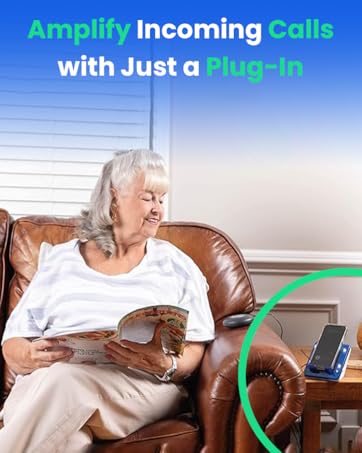 Ringer Flasher Amplifier land line ring tone amplifier seniors hard of hearing loss