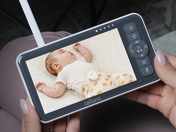 See and hear your oma sense through Nala video baby monitor