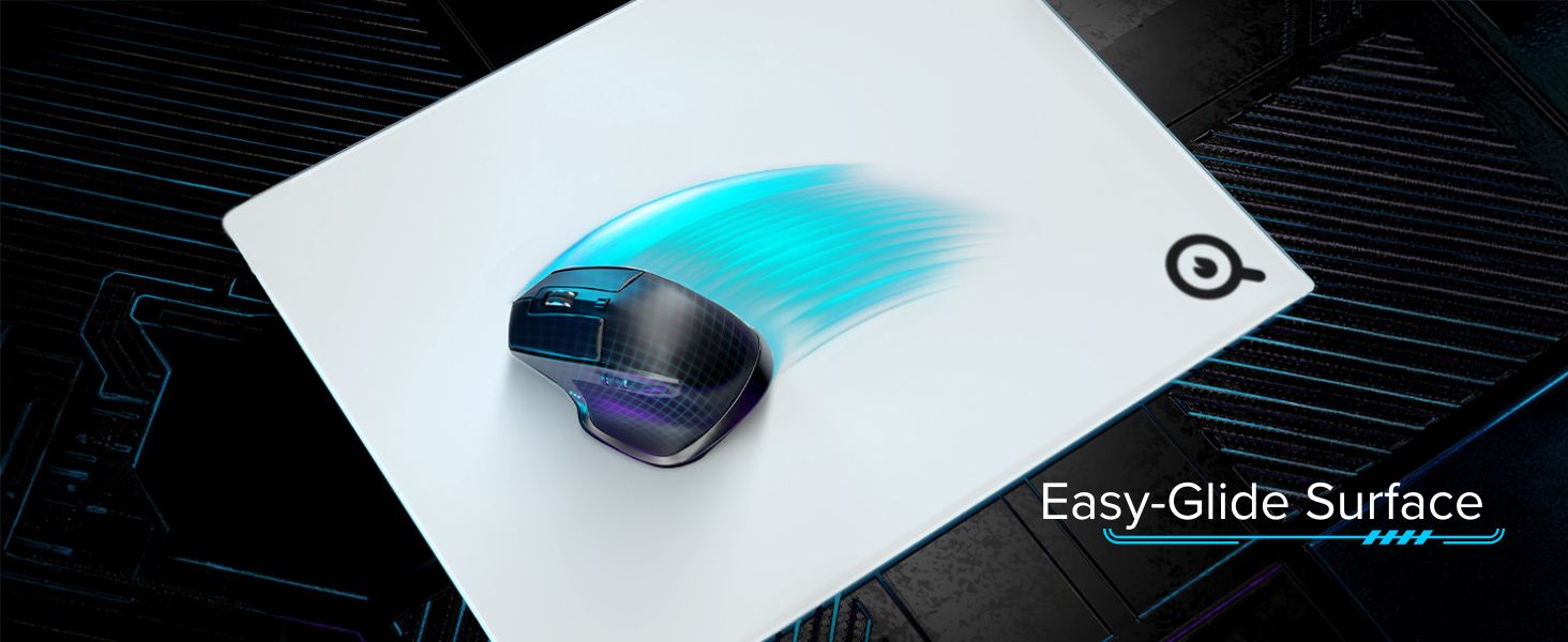 mouse pad with moving mouse