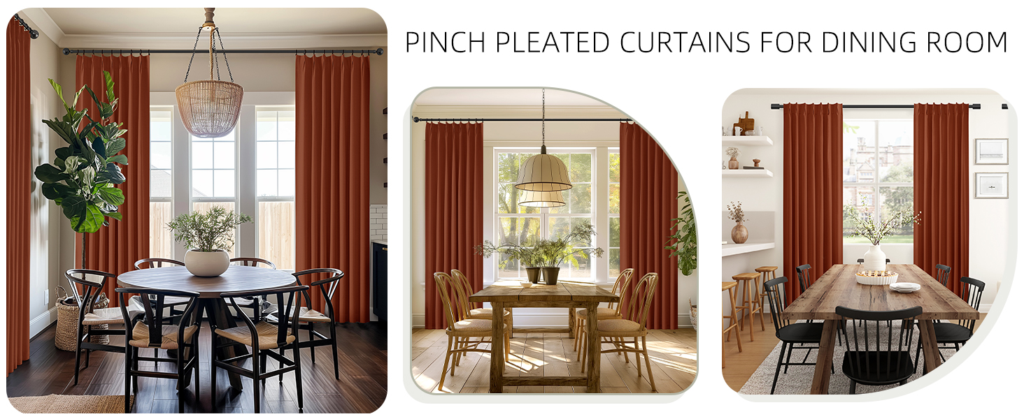blackout linen curtains