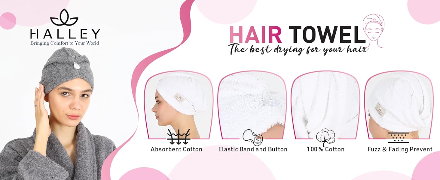 Halley Hair Towel Banner 3
