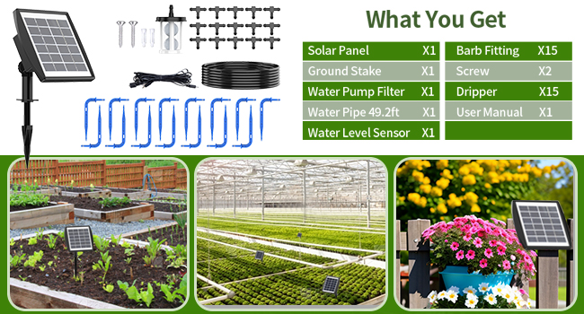 Solar Drip Irrigation System