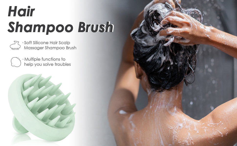 Shampoo Bürste für Peeling und Kopfmassage