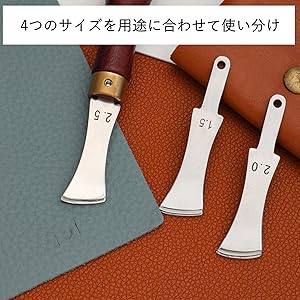コバページ Amazon.co.jp: COZENTA レザークラフト 玉捻 念引き フチ捻 コバ