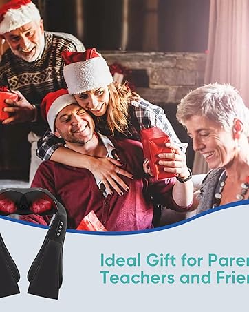 AERLANG Neck massager,Shiatsu Neck and Back Massager with Soothing Heat