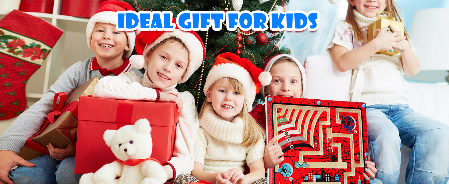 Spider Color and Number Maze,Montessori Toy for 2