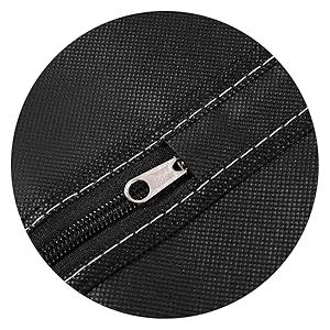 Zipper Clip  Added zipper clip on top and bottom to avoid zipper slip off. 