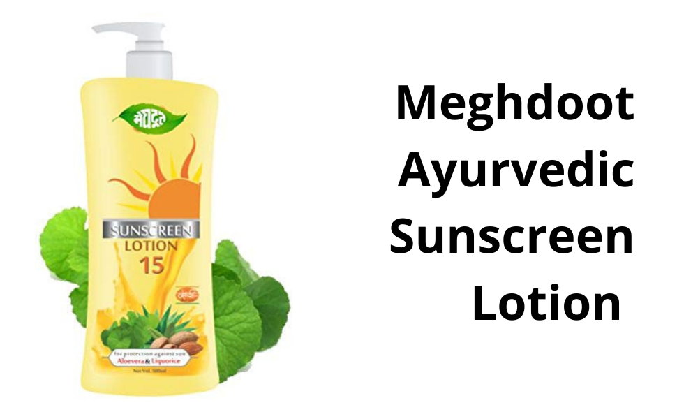 Meghdoot Ayurvedic Sunscreen Aloevera and Liquorice Lotion 500ml for