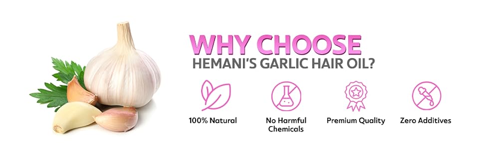 garlic hair oil