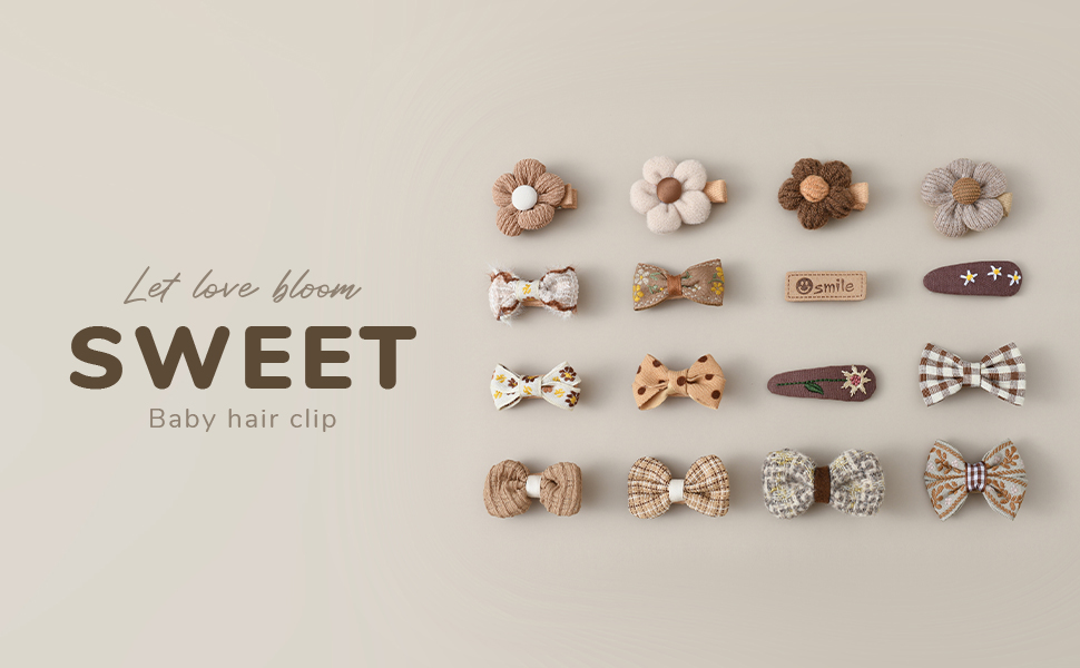 baby hair clips