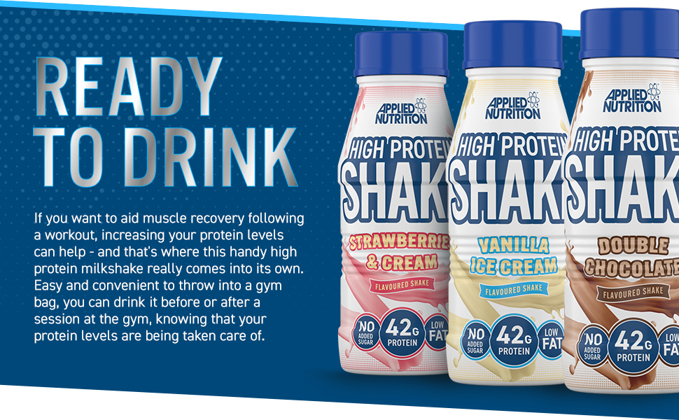 Applied Nutrition Protein Shakes High Protein Shake Ready To Drink