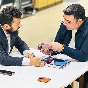 leather wallet for women wallets men mens rfid