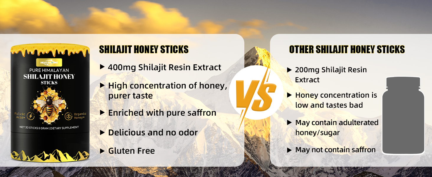 shilajit honey sticks