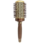 Olivia Garden NanoThermic PowerGrip Thermal brush with special patented wavy barrel for extra ten...